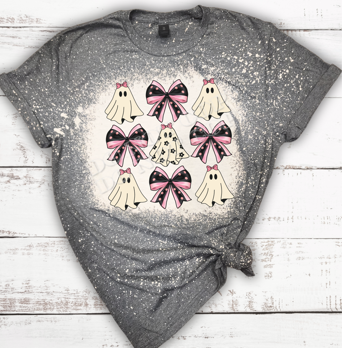 SUBLIMATION TRANSFER Ghosties & bows