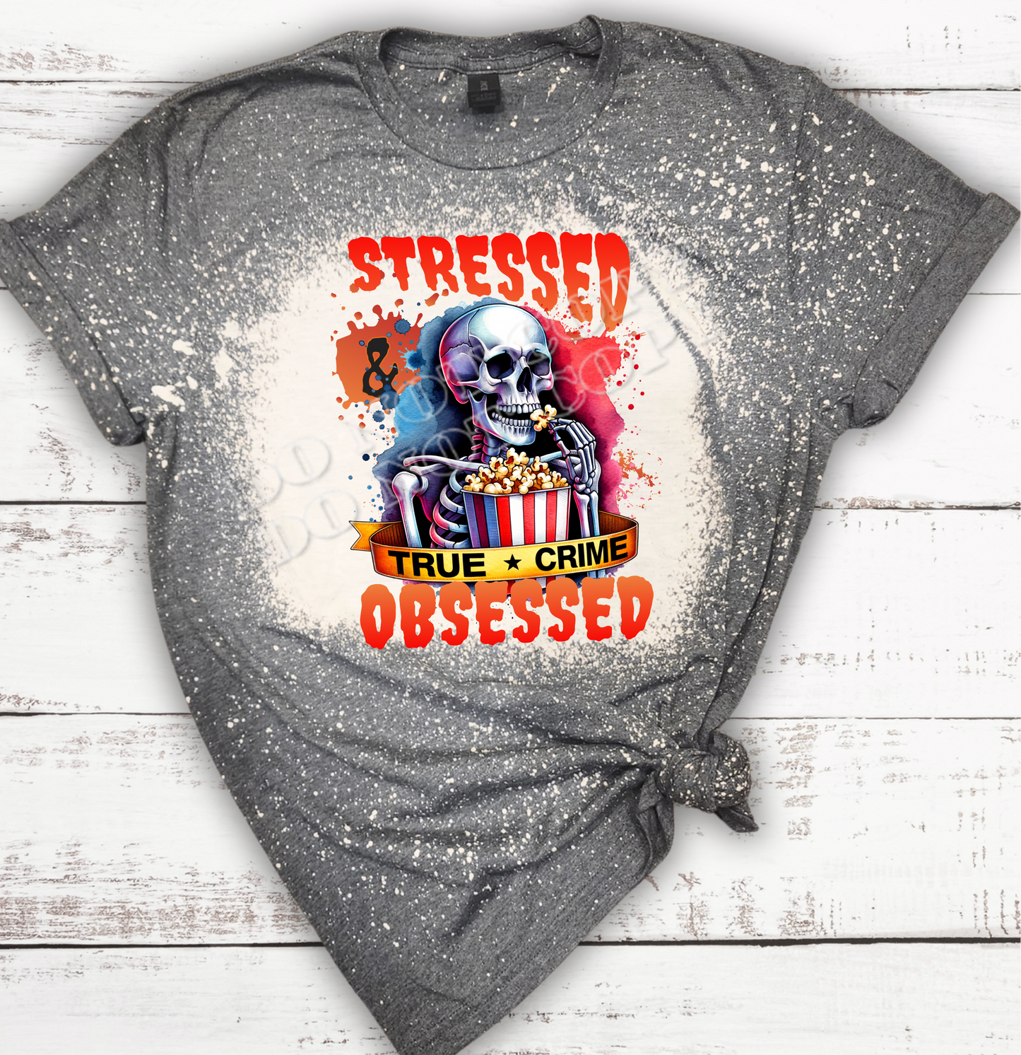 SUBLIMATION TRANSFER Stressed & true crime obsessed