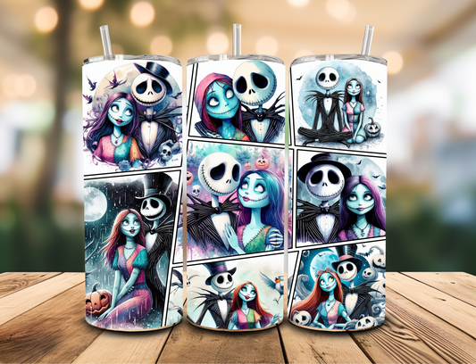 SUBLIMATION TRANSFER Jack & sally (20oz)