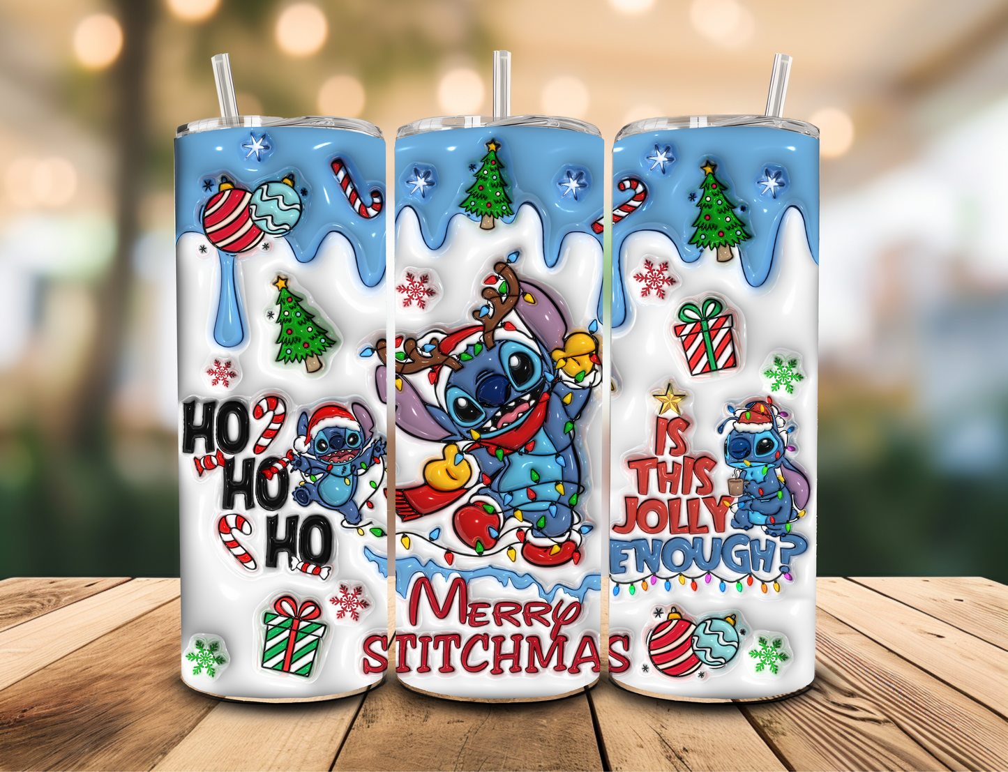 SUBLIMATION TRANSFER Merry stitchmas (20oz)