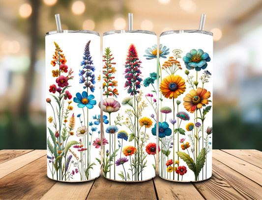 SUBLIMATION TRANSFER Wildflowers (20oz)