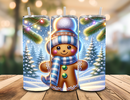 SUBLIMATION TRANSFER Gingerbread man (20oz)