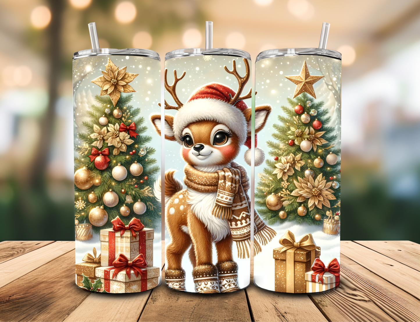 SUBLIMATION TRANSFER Reindeer (20oz)