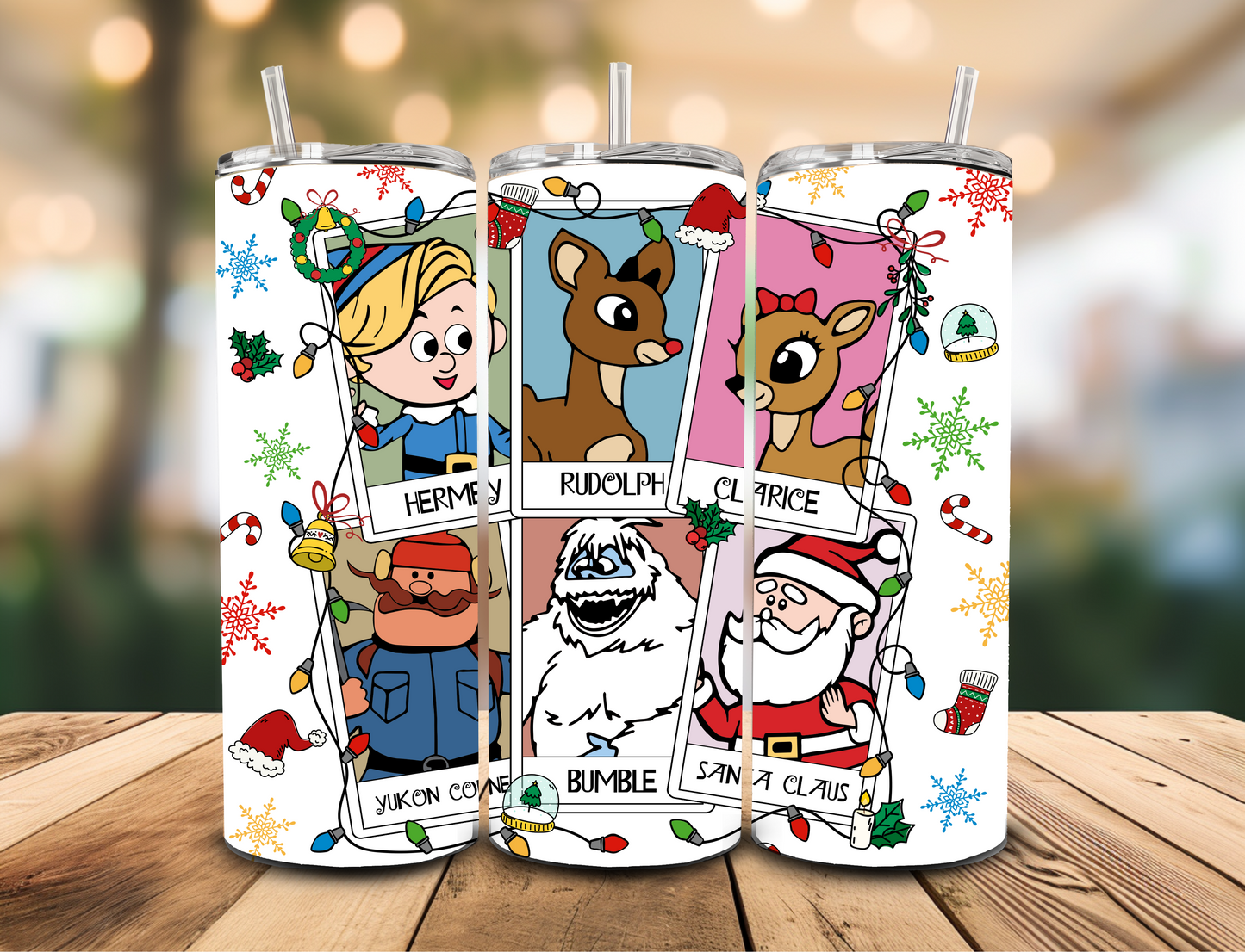 SUBLIMATION TRANSFER Rudolph (20oz)