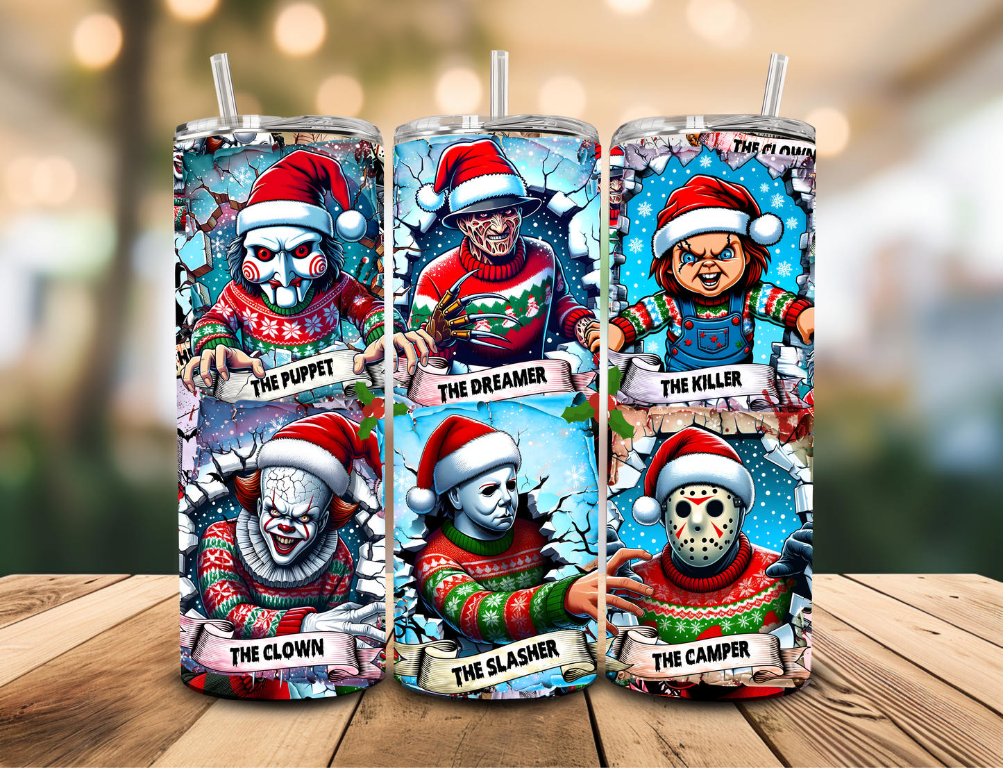 SUBLIMATION TRANSFER Killer xmas (20oz)