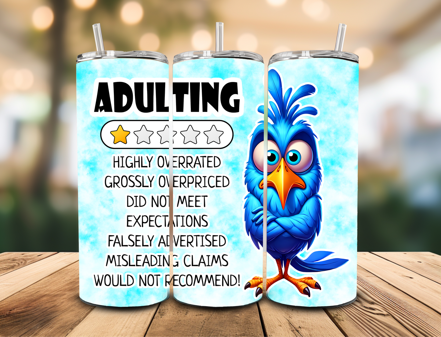 SUBLIMATION TRANSFER Adulting (20oz)