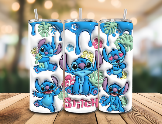 SUBLIMATION TRANSFER Blue guy (20oz)