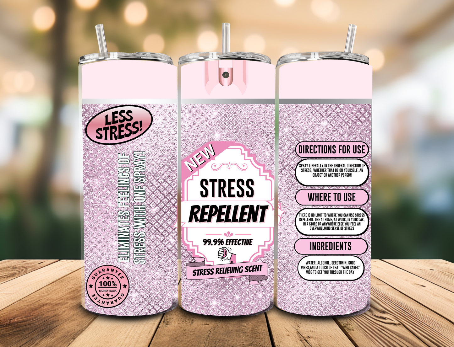 SUBLIMATION TRANSFER Stress repellent (20oz)