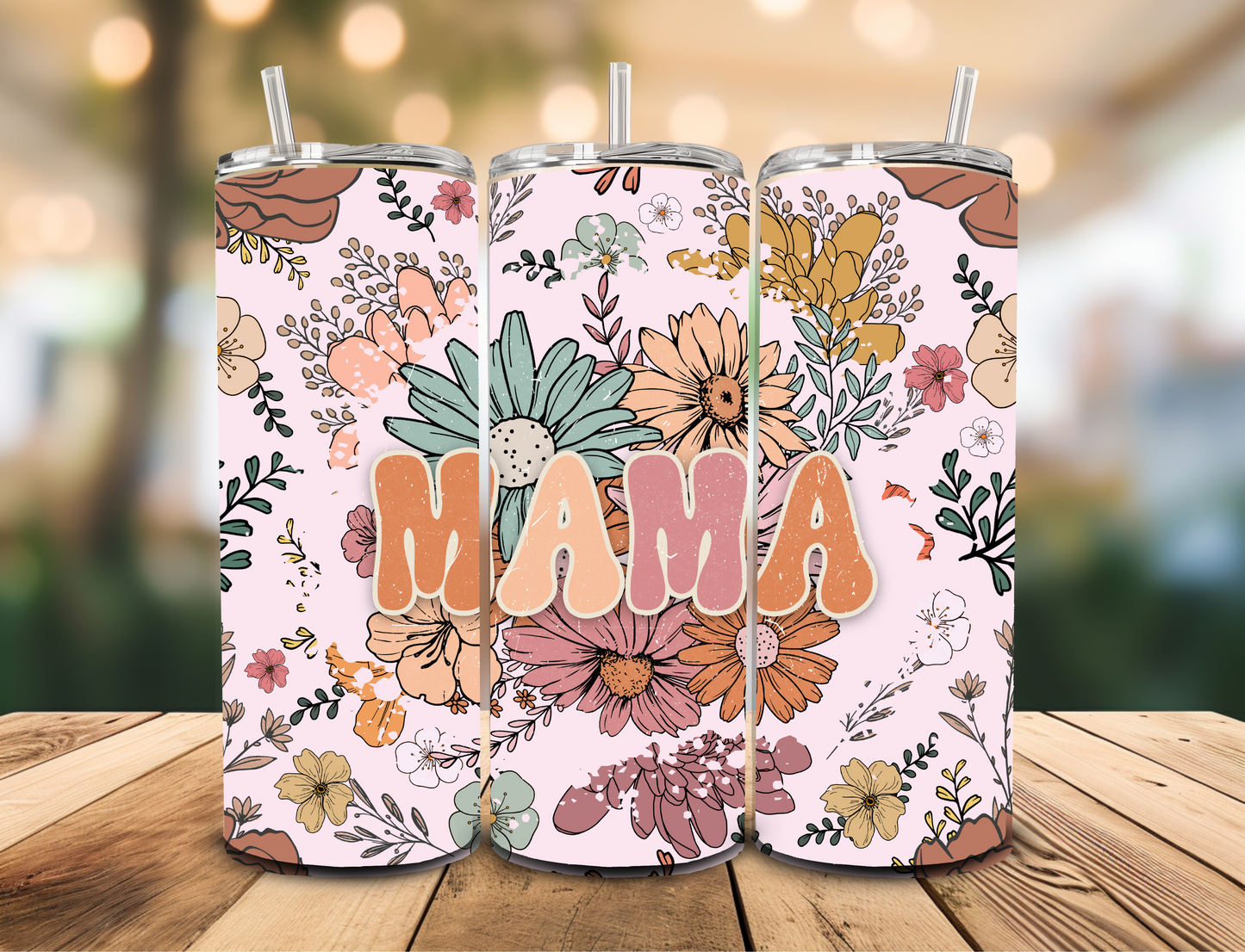 SUBLIMATION TRANSFER Floral mama (20oz)