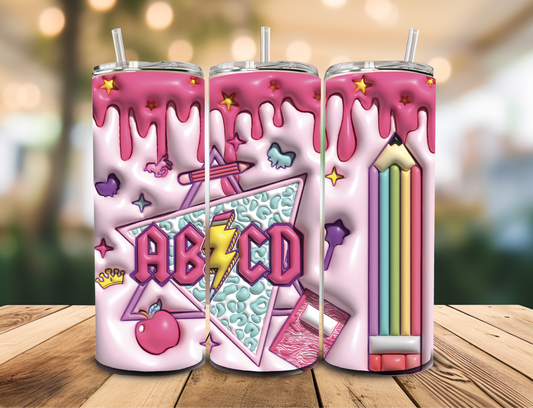 SUBLIMATION TRANSFER ABCD (20oz)