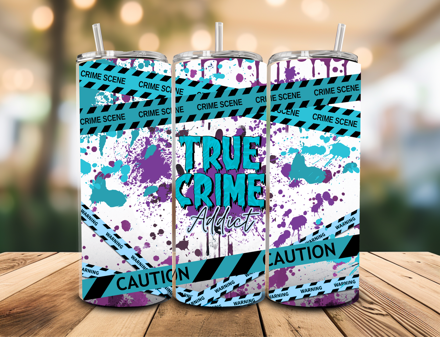 SUBLIMATION TRANSFER True crime addict (20oz)