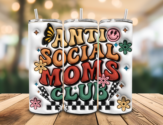 SUBLIMATION TRANSFER Anti social moms club