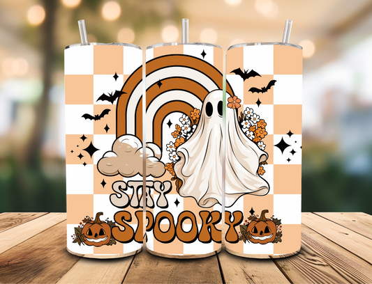 SUBLIMATION TRANSFER Stay spooky (20oz)