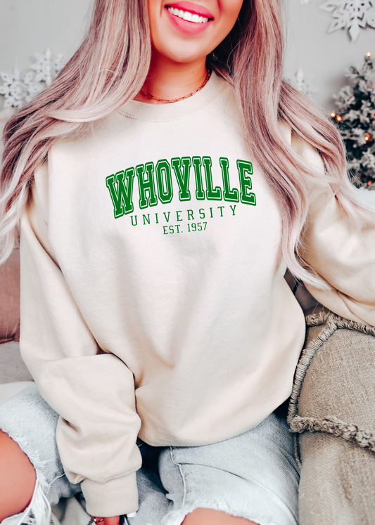 SCREEN PRINT TRANSFER Whoville University