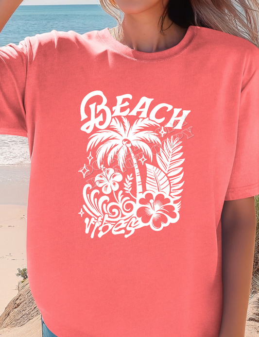 SCREEN PRINT TRANSFER Beach vibes