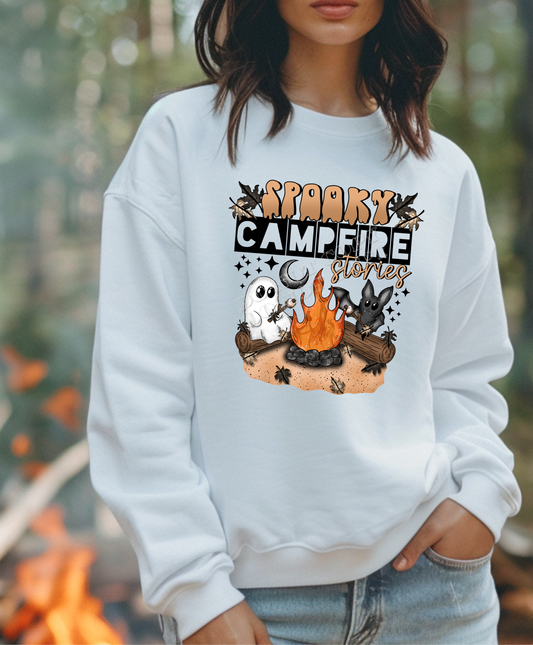 THIN MATTE CLEAR FILM Spooky campfire stories