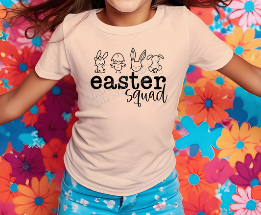 SCREEN PRINT TRANSFER Easter squad (YOUTH)